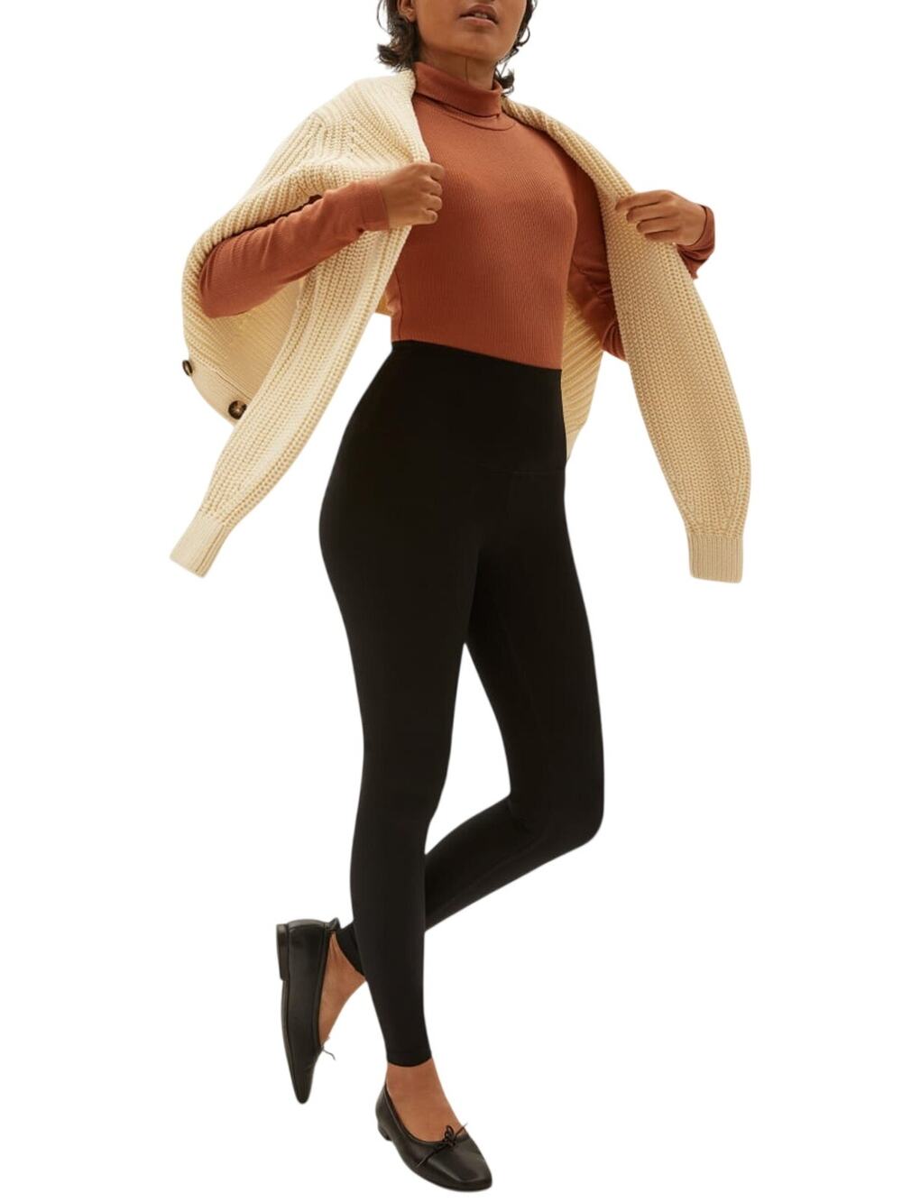 Everlane High Rise Black Perform Leggings Size S